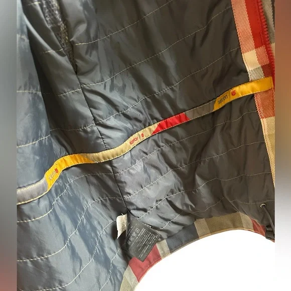 Burton Snowboard Multicolor Plaid Jacket with Hood - Picture 4 of 9